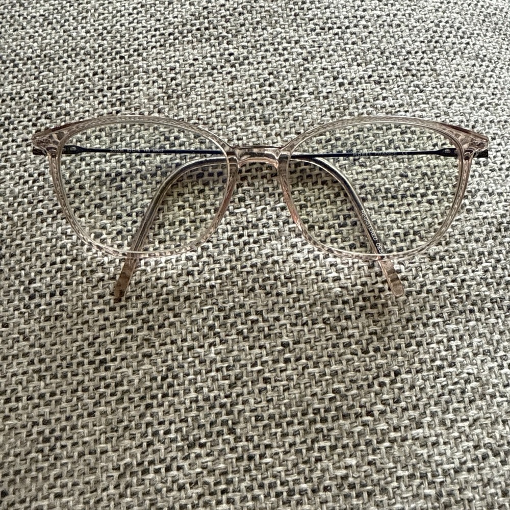 Morel France 3025S Authentic Rose Translucent Eyeglasses Frames 52-16-140 Flex